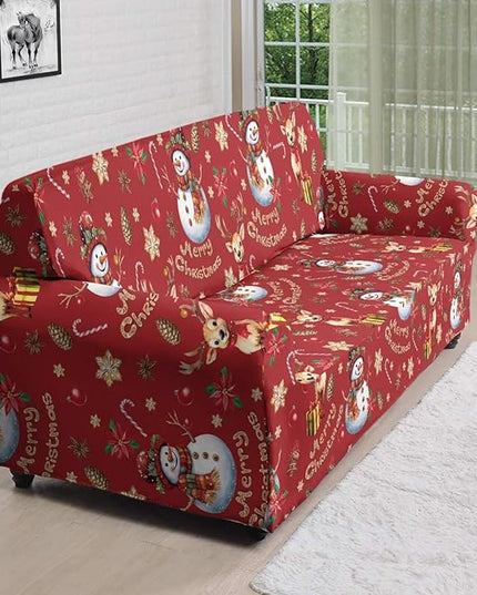 FKELYI Christmas Ornaments Sofa Slipcover Stretch Sofa Couch Cover for Indoor Non-Slip Furniture Protector Washable Sofa Slipcovers XL FKELYI