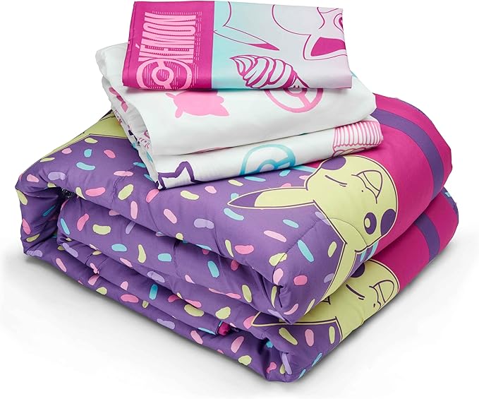 Northwest Pokemon Bed in a Bag Set, Twin, Light and Sweet - LeafyLoom