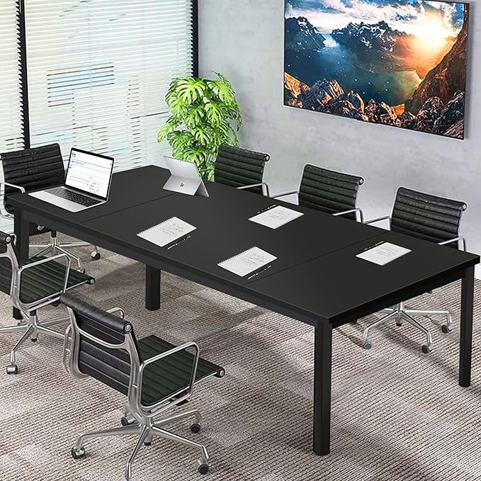 SogesGame Computer Desk, 71 inches Desk & Workstations for Home Office, Writing Study Corner Desk, Modern Simple Style Laptop Table, Easy to Assemble, Black - LeafyLoom