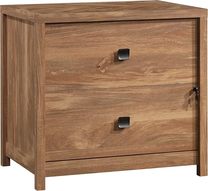 Sauder Cannery Bridge Lateral File, L: 31.73" x W: 22.05" x H: 29.76", Sindoori Mango finish - LeafyLoom