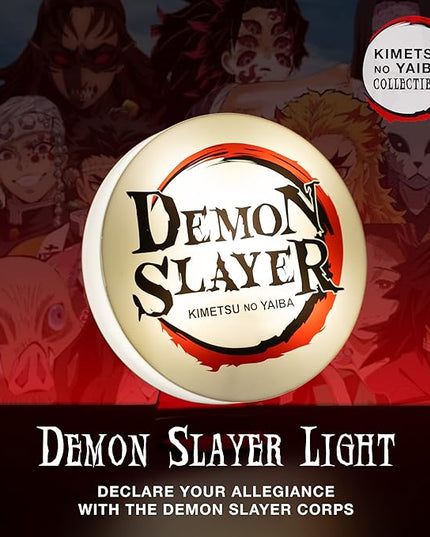 Demon Slayer Logo Light, Free Standing or Wall Mount Decorative Light - LeafyLoom