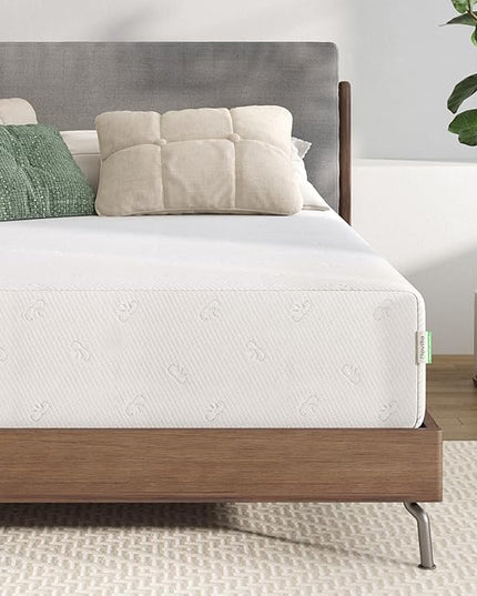 Novilla Twin Size Mattress, 8 Inch Memory Foam Mattress Twin for Pressure Relief & Comfort Sleep, Removable Washable Mattress Cover, CertiPUR-US Certified Twin Mattress in a box, Medium Firm - LeafyLoom