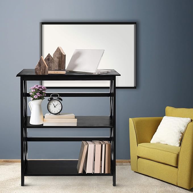 Casual Home Shelf Bookcase - LeafyLoom