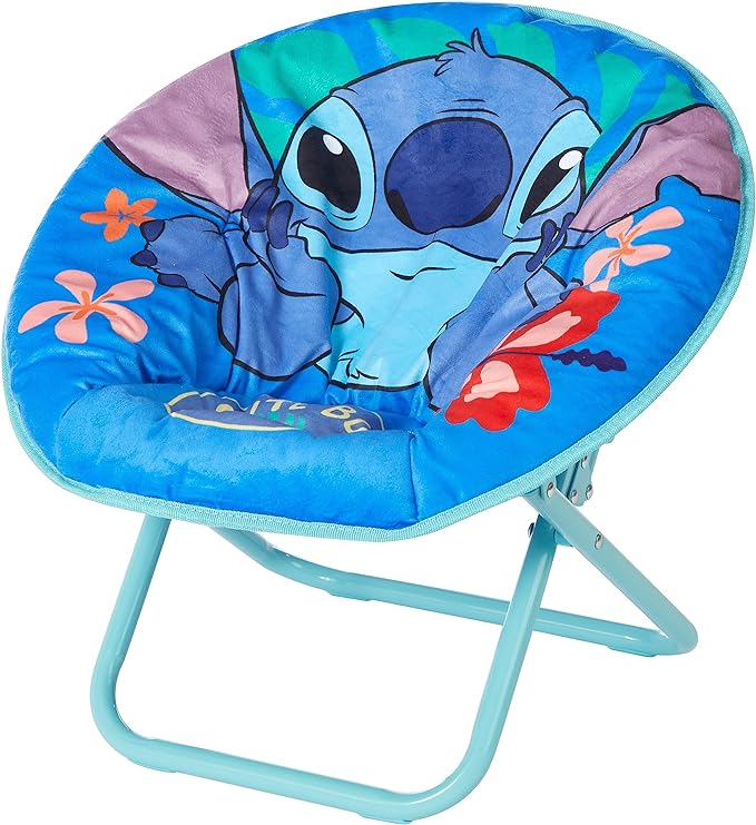 Idea Nuova Stitch Toddler Saucer Chair - LeafyLoom