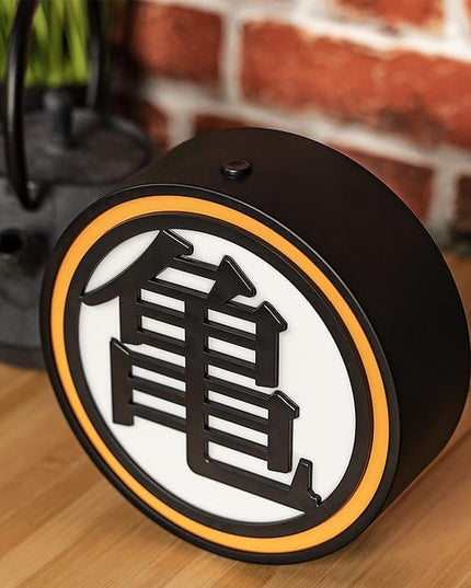 ABYSTYLE Dragon Ball Z Kame Symbol Decorative Portable LED Lamp 6.7" x 6.9" x 2.4" Room Office Home Décor Anime Manga Gift - LeafyLoom