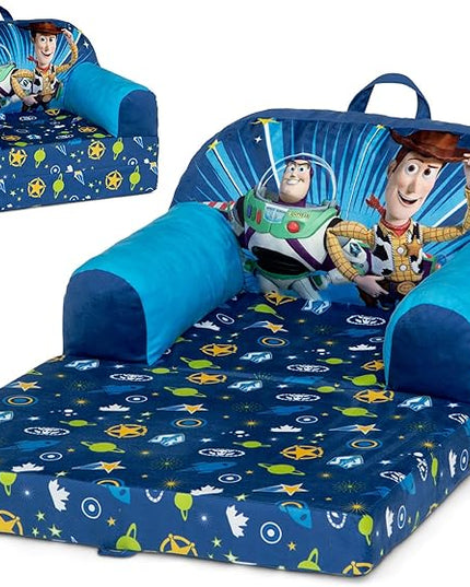 Delta Children Cozee Buddy Flip-Out Kids Chair, Toy Story - LeafyLoom