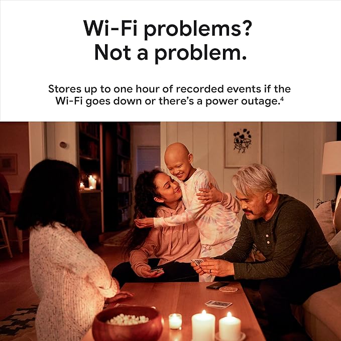 Google Nest Cam Outdoor or Indoor, Battery - 2nd Generation - 1 Pack GoogleLLC