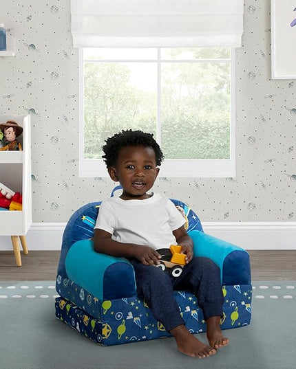 Delta Children Cozee Buddy Flip-Out Kids Chair, Toy Story - LeafyLoom