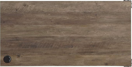 NicBex Kimberly-DW-00022-LWJ Home Office Desks, 48"x48"x31", Rustic Oak-1 - LeafyLoom