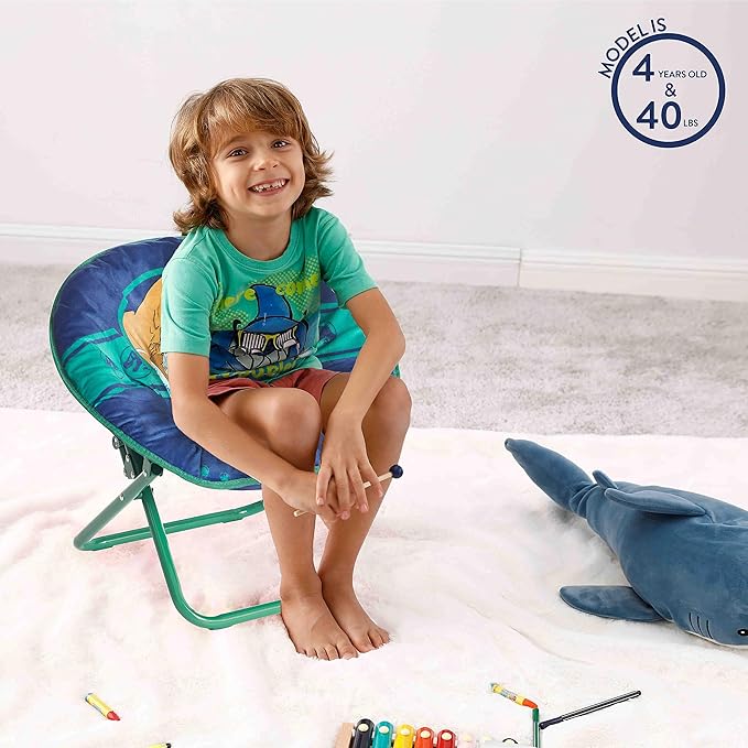 Idea Nuova Jurassic World Toddler Saucer Chair - LeafyLoom