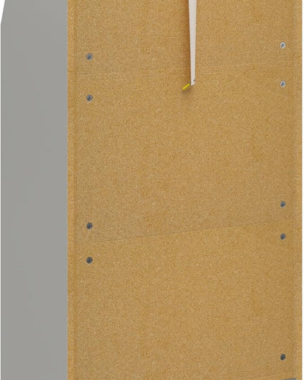 Ameriwood Home The Loft 3 Drawer Dresser, White - LeafyLoom