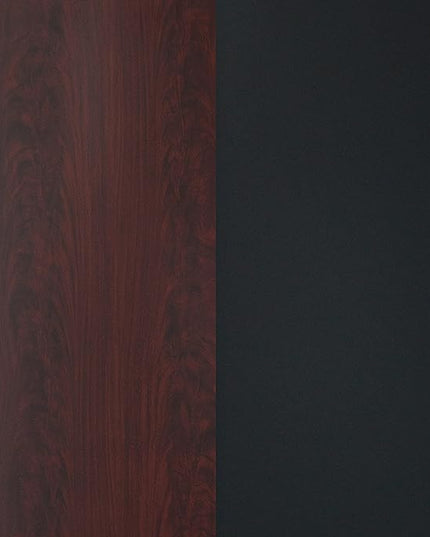 Flash Furniture Glenbrook 24'' Square Table Top with Black or Mahogany Reversible Laminate Top - LeafyLoom