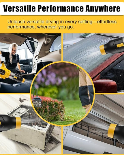 Blower Nozzle for Dewalt 60V/54V MAX Leaf Blower (DCBL772X1 DCBL772B DCMBA572N), Car Drying Nozzle for DeWalt - 8.3" Bare Nozzle - LeafyLoom