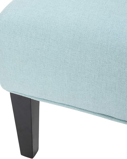 Christopher Knight Home Kassi Fabric Accent Chair, Light Blue - LeafyLoom