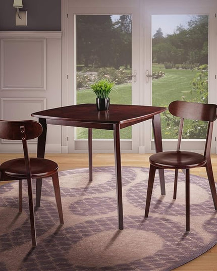 Winsome Wood Pauline, 3 Piece Set, Walnut - LeafyLoom