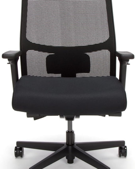HON Ignition 2.0 Ergonomic Office Chair - Tilt Recline, Swivel Wheels, Comfortable for Long Hours in Home Office & Task Work, Executive - LeafyLoom