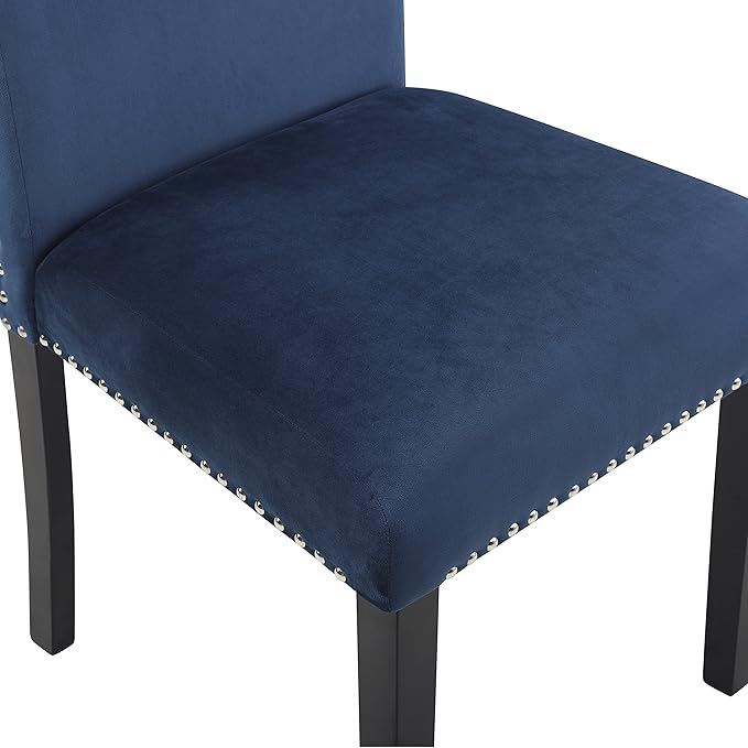 NicBex Haerin-SD-00164-LWJ Dining Chairs, 19"x22.6"x38.3", Blue - LeafyLoom