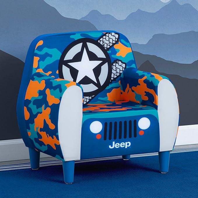 Delta Children Jeep Foam Chair - LeafyLoom