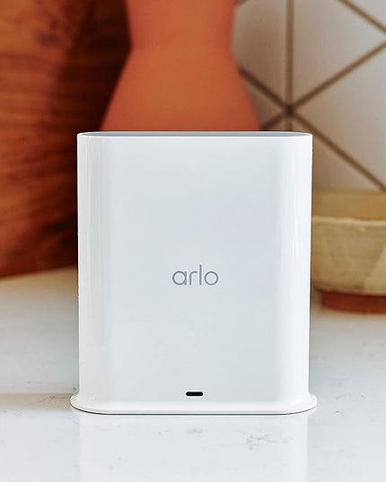 Arlo Pro SmartHub - Arlo Certified Accessory - Connects Arlo Cameras to Wi-Fi, Works with Arlo Ultra 2, Ultra, Pro 5S 2K, Pro 4, Floodlight, Essential (Gen 1) & Video Doorbell Cameras - VMB4540 Arlo