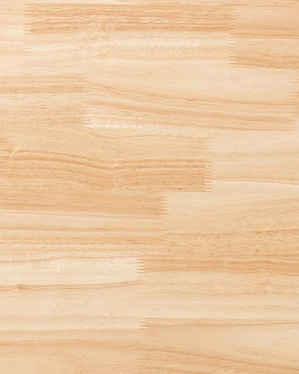 Amazon Basics FSC Certified Solid Wood Kitchen Rectangular Dining Table, Natural Wood, 29.5"D x 47.2"W x 29.5"H - LeafyLoom