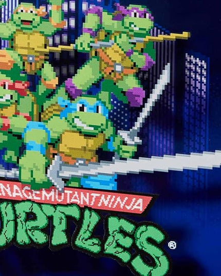 Numskull Official TMNT Acrylic Logo Desk Lamp Wall Light for Bedroom, Office, Home, Study, Work - Official Teenage Mutant Ninja Turtles Merchandise - LeafyLoom