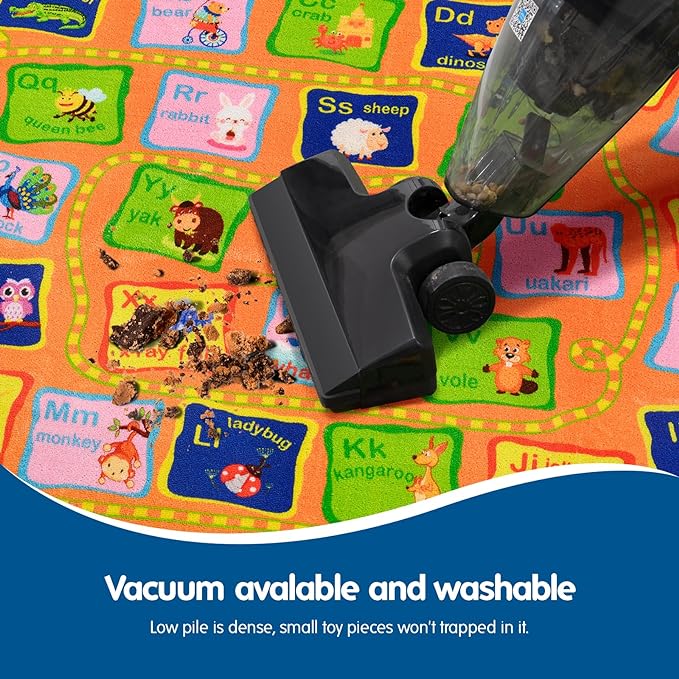 Kid ABC Rug 39x59 inches,Alphabet Rug Non Slip Colorful Kids Rug,abc Kids Carpet Children Educational Learn Fun Rug,abc Mat for Kids Babies Toddler Kids Area Rug for Nursery Daycare Playroom Classroom - LeafyLoom