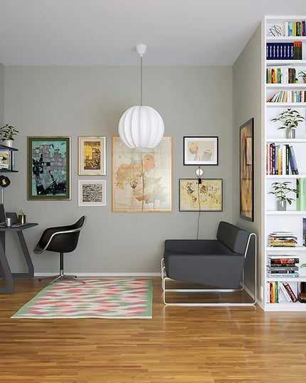 Computer Desk for Bedroom, Office & Small Spaces - Writing Desk Ideal for Students, Kids, Adults - Modern Design Compact Desk with Display Shelf - LeafyLoom