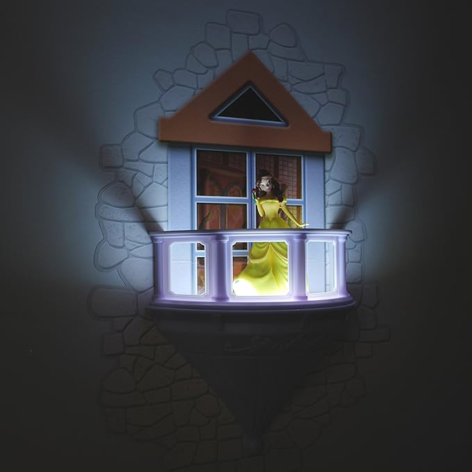 Disney Princess Belle Balcony 3D Deco Light - LeafyLoom