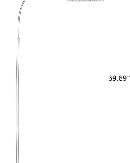 Curved Floor Lamp with Remote Control and Foot Switch Adjustable Hanging Drum Woven Lampshade, Reading Lamp Next to Sofa, Living Room and Bedroom (New Coffee Gold) - LeafyLoom