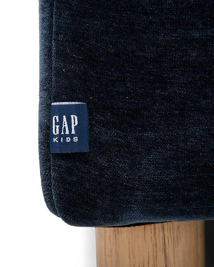 GAP GapKids Upholstered Chair, Navy - LeafyLoom