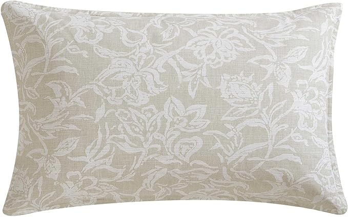 Nautica - Comforter Set, Soft Reversible Bedding with Matching Sham, Casual Home Decor (Tortola Beige, Twin) - LeafyLoom