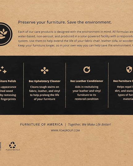 Furniture of America Colt Transitional Solid Wood 5-Piece Counter Height Set, Includes Square Table and 4 Beige Upholstered Stools for Kitchen, Dining Room, Gray with Care Kit - LeafyLoom