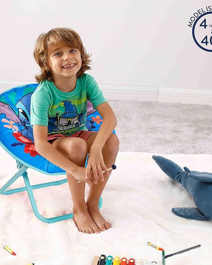 Idea Nuova Stitch Toddler Saucer Chair - LeafyLoom
