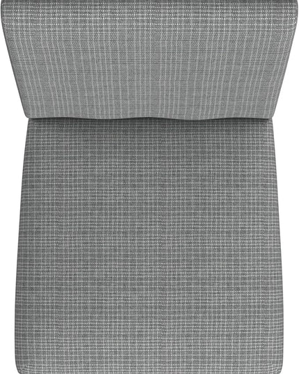HomePop Classic Upholstered Parsons Dining Chairs, Single Pack, Gray - LeafyLoom