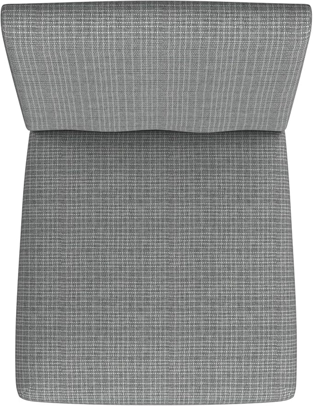 HomePop Classic Upholstered Parsons Dining Chairs, Single Pack, Gray - LeafyLoom