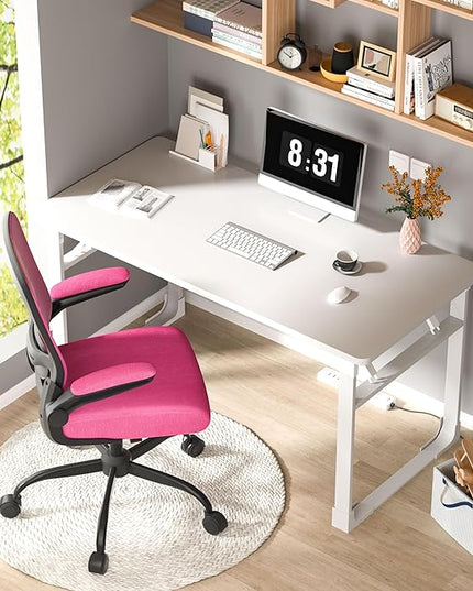 Office Chair, Ergonomic Desk Chair with Adjustable Lumbar Support, High Back Mesh Computer Chair with Flip-up Armrests-BIFMA Passed Task Chairs, Executive Chair for Home Office - LeafyLoom