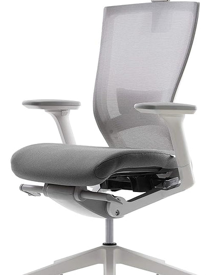 SIDIZ T50 Ergonomic Office Chair : High Performance Home Office Chair with Adjustable Headrest, Lumbar Support, 3D Armrest, Seat Depth, Mesh Back Computer Chair, Alternative Gaming Chair (Gray) - LeafyLoom