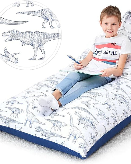 Huddle Designer Stuffed Animal Bean Bag Storage Washable XL Cover -The Original Bean Bag for Stuffed Animals Storage Premium Stuffed Animal Storage Bean Bag for Kids | Strong Zipper, Thick Canvas - LeafyLoom