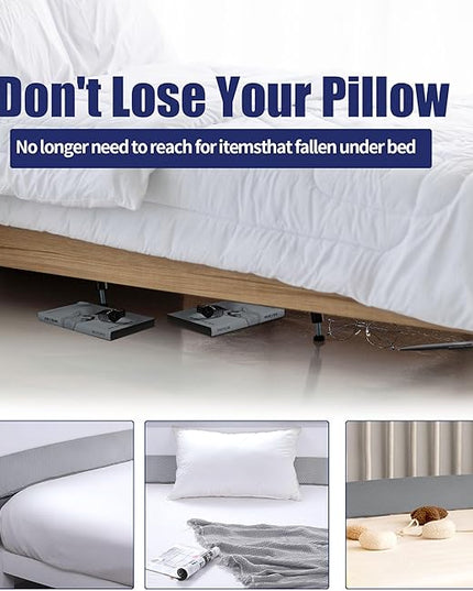 HOMBYS Wedge Pillow Headboard for Bed Gap,Foldable Bed Wedge Gap Filler Queen Size,Matterss Gap Filler,Multi Functional Bed Crack Pillow, Fill The Gap (0-7") Between Your Headboard and Mattress - LeafyLoom