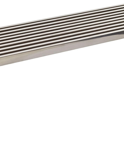 Modway Medium Gridiron Stainless Steel Bench - LeafyLoom
