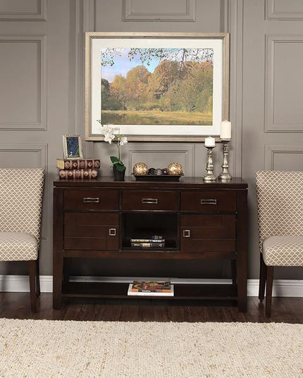 HomePop Parsons Classic Upholstered Accent Dining Chair, Set of 2, Brown - LeafyLoom
