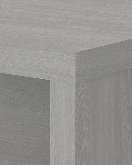 Bush Business Furniture Echo Computer Desk, 72W, Gray Sand - LeafyLoom