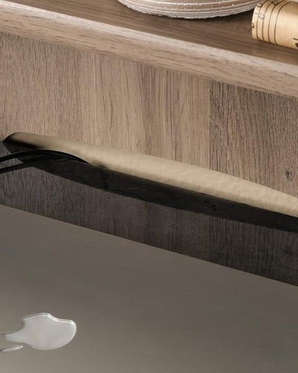 Sauder Graham Hill Desk, Salt Oak finish - LeafyLoom