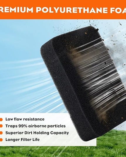 Hipa 502844401 Air Filter for Husqvarna 150BT 145BT 350BT BT150 560BTS 350BF 560BFS 560BT 150BF Leaf Blower Husqvarna 150BT Tune Up Kit - LeafyLoom