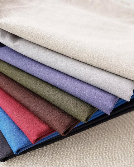 Jeanerlor Pack of 2 24 x 24 Inch Cotton Linen Soft Soild Decorative Square Throw Pillow Covers Green Cushion Case Set for Bedroom/Sofa/Car 60 x 60cm,Olive Green - LeafyLoom