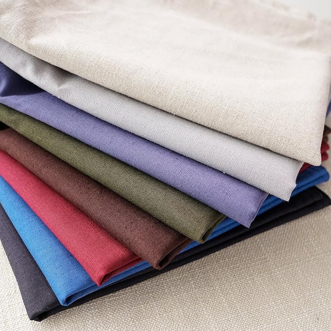 Jeanerlor Pack of 2 24 x 24 Inch Cotton Linen Soft Soild Decorative Square Throw Pillow Covers Green Cushion Case Set for Bedroom/Sofa/Car 60 x 60cm,Olive Green - LeafyLoom