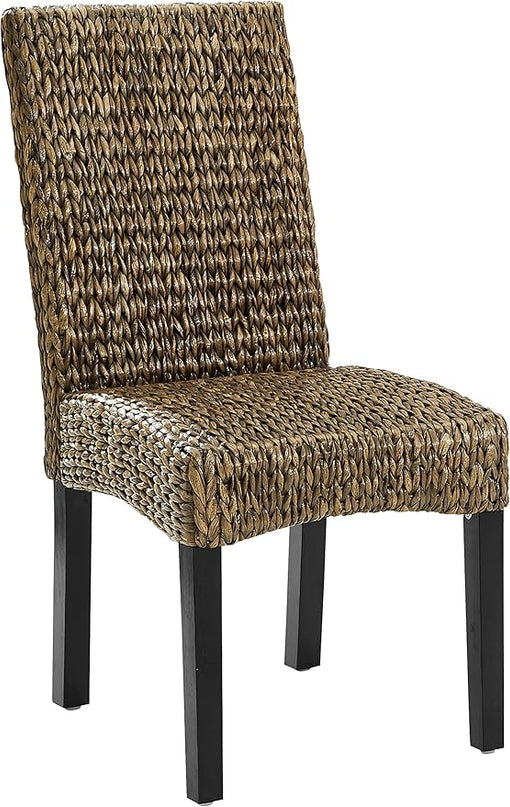 Crosley Furniture Edgewater Dining Chair, Set of 2, Seagrass - LeafyLoom