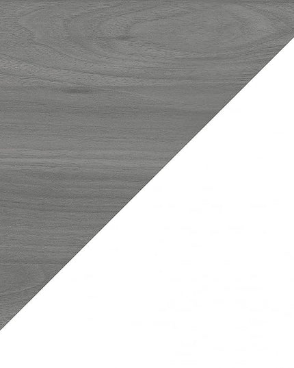 Bush Business Furniture Echo L Shaped Computer Desk, 72W, Pure White and Shiplap Gray - LeafyLoom