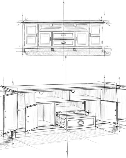 SIMPLIHOME Burlington SOLID WOOD 72 Inch Wide Transitional TV Media Stand in Black for TVs up to 80 Inches, For the Living Room and Entertainment Center - LeafyLoom