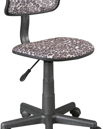High Back Mesh Office Chair, Leopard 21D x 21W x 28H in - LeafyLoom